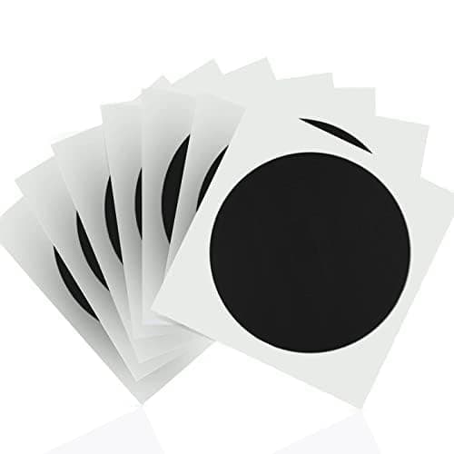 50pcs Round NFC Tag Stickers (25mm), 504 Bytes Memory, Programmable, Compatible with All NFC-Enabled Devices