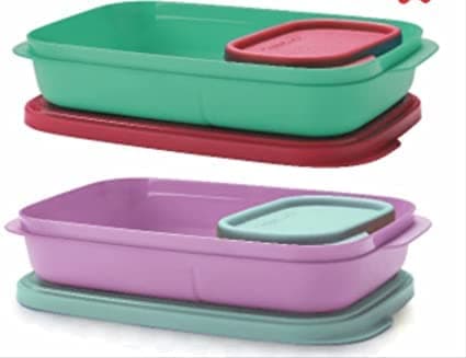 Tupperware mylunch 2 Containers Lunch Box (590 ml)