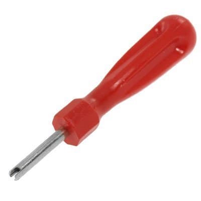 Plastic Handle Car Bike Valve Core Removal Tools Single Head Valve Core Screwdriver Tire Valve Stem Core Tire Repair Valve Stem Core Remover Tool
