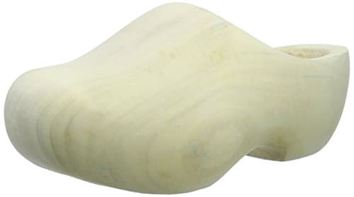 World of Clogs Plain All-Wooden Clogs for Decorating