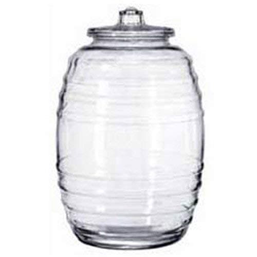 Libbey 9520004 Glass Display Barrel - 5-1/4 Gallon Capacity