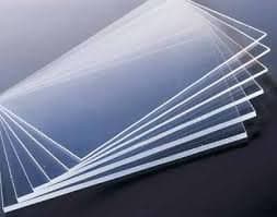 Pos Display Shop 1 x 2mm Plastic Acrylic Perspex Sheet for Replacement Glazing Shed Window 2Ft x 2Ft / 610mm x 610mm