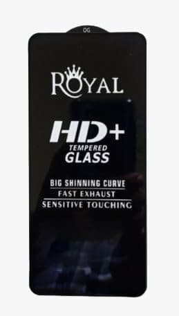 Transparent Shockproof Tempered Glass/Screen Protector Compatible for Samsung Galaxy A10 (Navrang-41101)