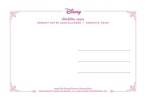 Disney Princess Postcard Box: 20 Notecards and Envelopes