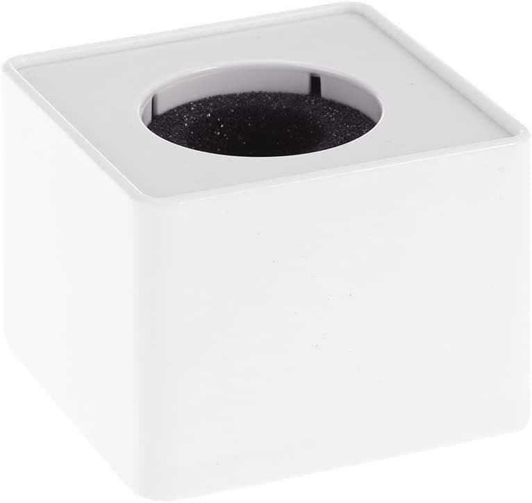 kh Microphone Logo Custom Square Cube Shaped Flag for News Interview Portable ABS Injection Mic Microphone Flag Station ABS Injection Molding (Squre)