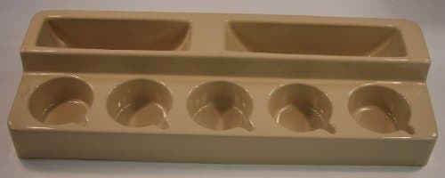 Caravan Motorhome Free Standing Cup And Plate Rack