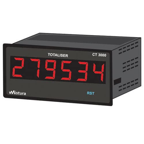 MISTURA Digital Count Totalizer Pulse/Rpm/stroke counter meter
