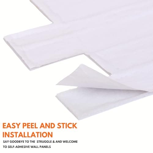 3D Wall Panels Self Adhesive - 10 Sheets Covering 49.60 sqft (4.6 sqm) Modern PVC Plastic Cladding Panel Size - 37.79 x 18.89 in (96 cm x 48 cm) – Decorative Faux Deep Red Brick Pattern