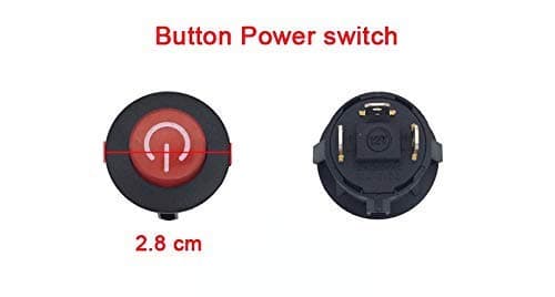 WEELYE Start Button Power Switch Accessories for Kids Electric Ride On Car Replacement Parts