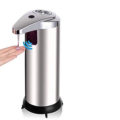 Ebest Automatic Soap Dispenser,Touchless Battery Operated Dish Soap with Waterproof Base, Fingerprint Resistant,Hand Free,for Kitchen Bathroom
