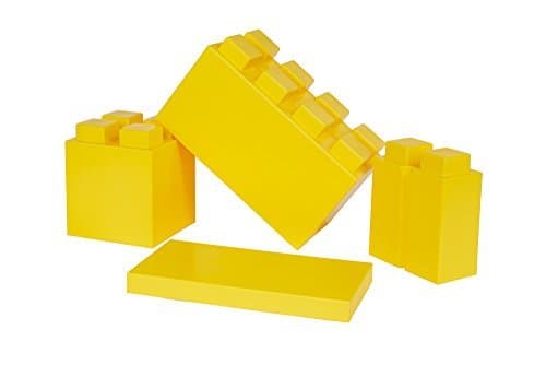 EverBlock Modular Building Blocks Combo Pack, Yellow, 29 Block