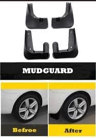 Autokaar OE Type/Box Type Car Mud Flap for Maruti Suzuki Fronx, Black