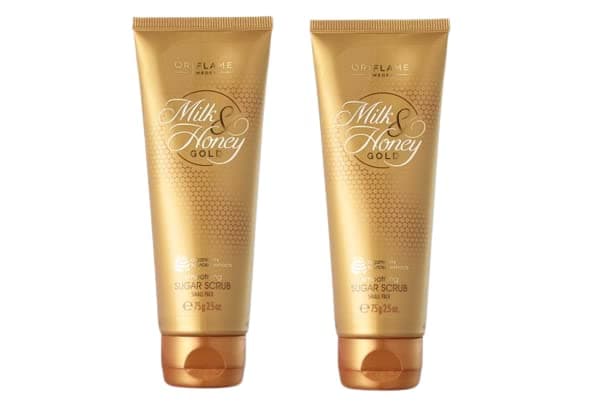 Milk & Honey Gold Smoothing Sugar Scrub Small Pack, 75g (Pack Of 2)