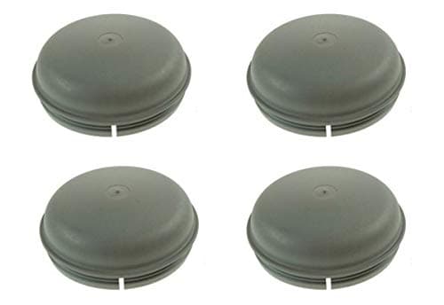4 x Hub Caps, Fits Ifor Williams, Grey Plastic, Trailers, Grease Dust Cap, Non Genuine