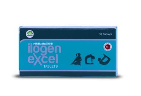 Pankajakasthuri India Ayurvedic Ilogen Excel - 60 Tablets (3)