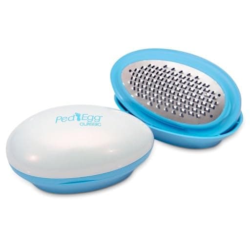 Foot File – Traps Shavings Inside for Mess-Free Use – Painless Callus Remover with Ergonomic Handle for Tough, Dry Skin & Smooth, Soft Feet