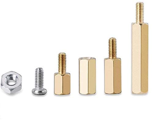 Installation Tool 120 Pcs/Lot M2.5 Series Hex Brass Spacer/Standoff + Nuts + Screws w/Storage Case Raspberry Pi 3 Model B+(Plus) / 3B / Zero W Accessories Kit