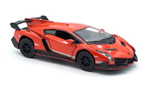 Kinsmart 1:36 Scale Lamborghini Veneno, Orange