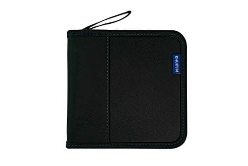 Storage Wallet Case for Playstation 4 PS4 24 Game Holder (Blue 24 Discs)
