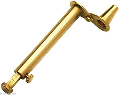 Muzzle-Loaders Brass Powder Measure - Adjustable up to 120 Grains - Black Powder Measure