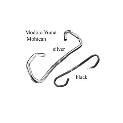 Yuma Mohican Multi Position Trekking Handlebar Black or Silver