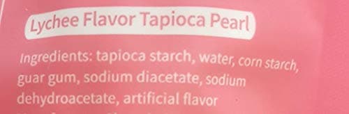 Wufuyuan Tapioca Pearl Lychee Flavour 250g