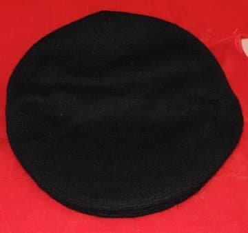Traditional Irish Flat Cap Hat Black - Medium - Made in Ireland
