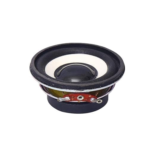 Generic Sp Electron Pack Of 1 Pcs 2 Inch 4 Ohm 3W Round Full Range Home Audio Speaker Stereo Subwoofer - Black