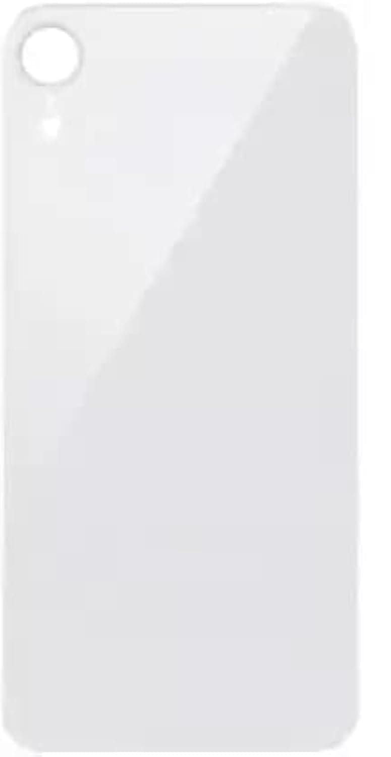 imbi Compatible With iPhone XR (10R) Replacement Housing Rear Back Glass Panel Battery Door Back Panel Back Top Glass Only White