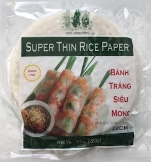 Super Thin Rice Paper - Vietnamese Roll Rice Paper- Round