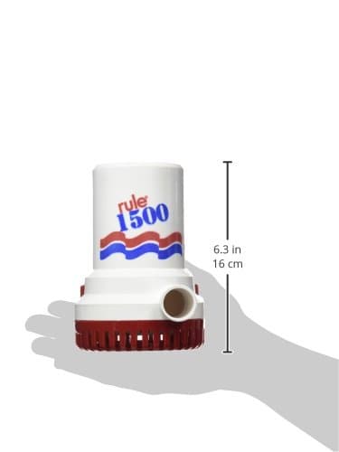 Rule 02 Bilge Pump 1500GPH 12V