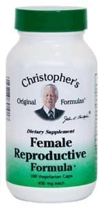 Dr Christopher's Formula Female Reproductive Formula, 100 Count