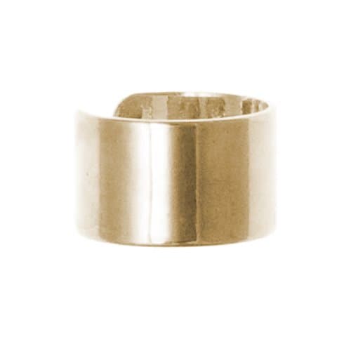 Plain 9ct Yellow Gold Ear Cuff (non-pierced) clip on helix earring