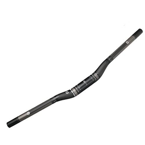 Full Carbon Fiber Mountain Bike Handlebar Bicycle Riser Handlebars Riser Bars 3K Matte MTB Handlebars Carbon Fiber