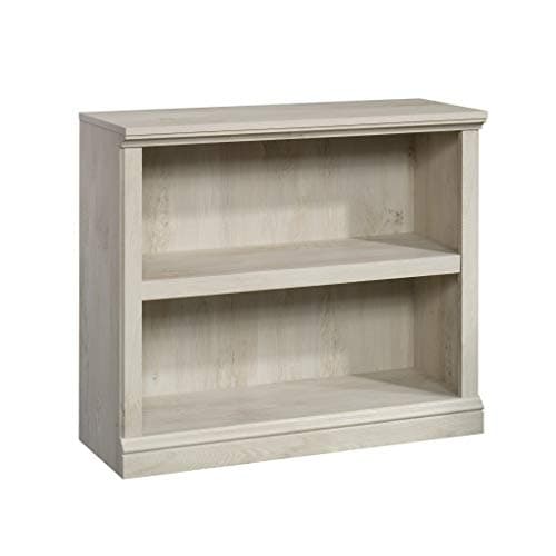 Sauder Miscellaneous Storage 2-Shelf Bookcase/ Book Shelf, Chalked Chestnut finish