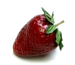 Artificial Strawberry, Bag of 24, 2 Sizes
