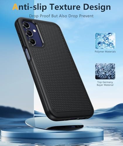 FNTCASE Samsung Galaxy A15-5G Case: Dual Layer Shockproof Protective Case for Galaxy A15 4G/5G