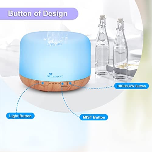 Diffuserlove 500ML Aromatherapy Diffuser