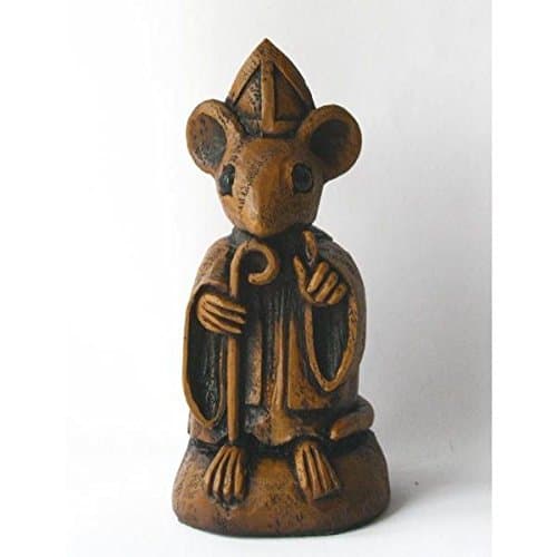 Church Mouse Bishop Figurine