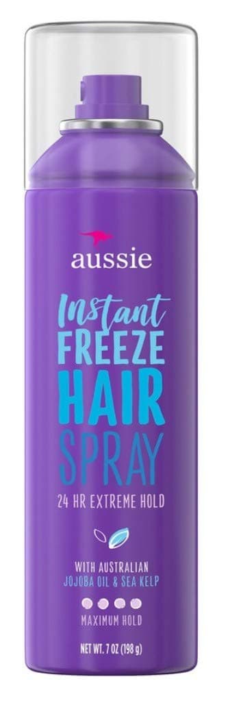 AussieHairspray Instant Freeze 7 Ounce (Max Hold) (3 Pack)