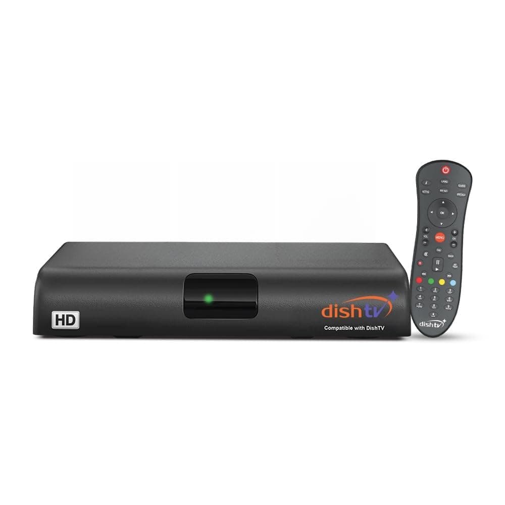 HD Set Top Box Only | DTH Connection | 1 Month Flexi HD Pack (Marathi) + Prime Lite Subscription |190+ Channels for 2 Years | 1080p Full HD | Free Installation | Service