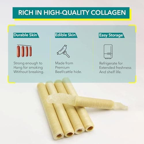 Smoked Collagen Casings 19mm