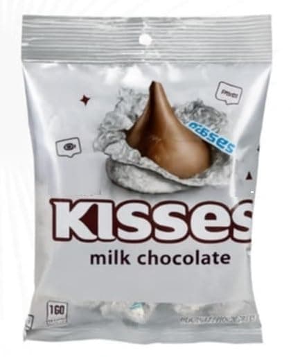 Hershey Kiss Chocolate, 150G, 1 Bag