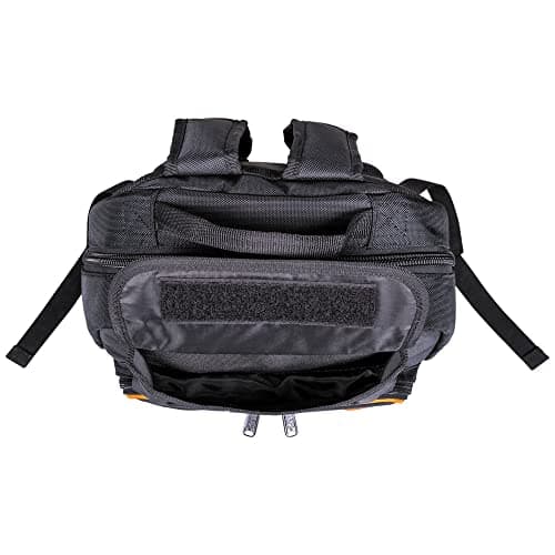 Klein Tools 55475 Tool Bag Backpack Heavy Duty Tradesman Pro Organizer with 35 Pockets for Hand Tools and Gear