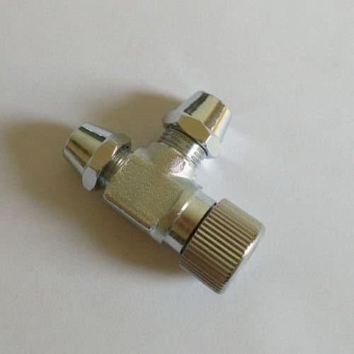 Aquarium plants Aluminum Precise CO2 Needle Valve Regulator CO2 bubble counter