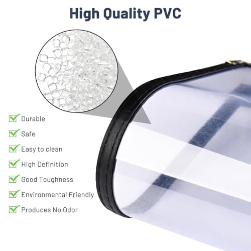 WeChef 30 Packs Restaurant Menu Covers 8.5 x 14 Single Page 1 Page 2 Views Black