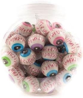 - Farm Bites - Halloween Eyeball Jelly Candy | Monster Eyes Gummy Candy - 30 Count