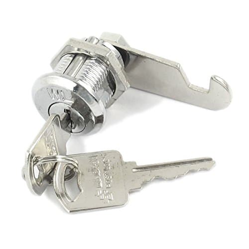 Cabinet Locking Cam Lock With Keys 2 Pcs/lot 54 X 34 23mm/2.1'' 1.3'' 0.9'' Electric Or Other Security Equipments