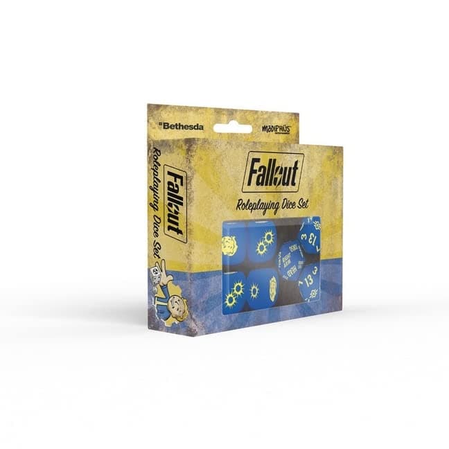 Modiphius Fallout: The Roleplaying Game Dice Set,Various