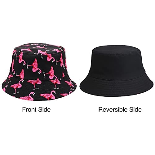 Umeepar Unisex Reversible Packable Bucket Hat Sun Hat for Men Women